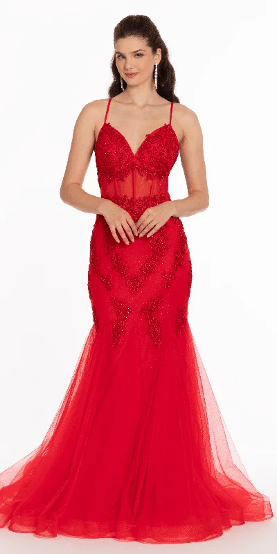 Grand Opening Sale Lace Embroidered Sweetheart Corset Mermaid Dress