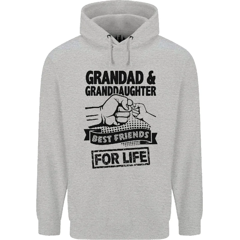 Savings Galore Grandad and Granddaughter Grandparents Day Mens 80% Cotton Hoodie
