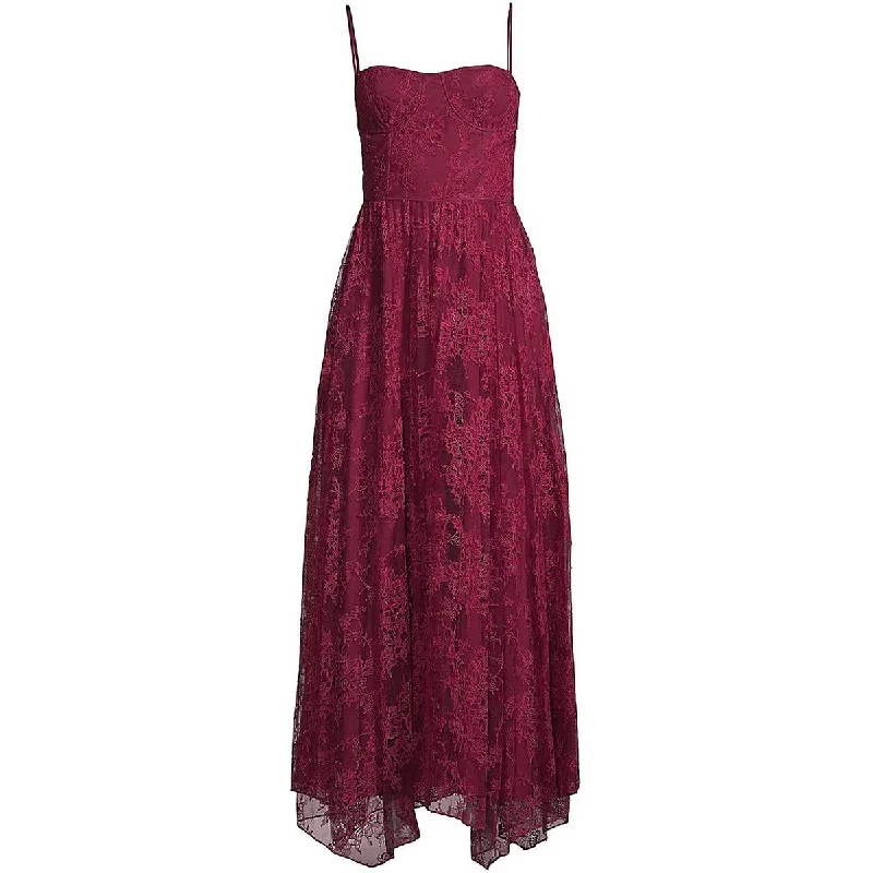 Price Drop Alert Donna Karan Womens l Lace Maxi Dress