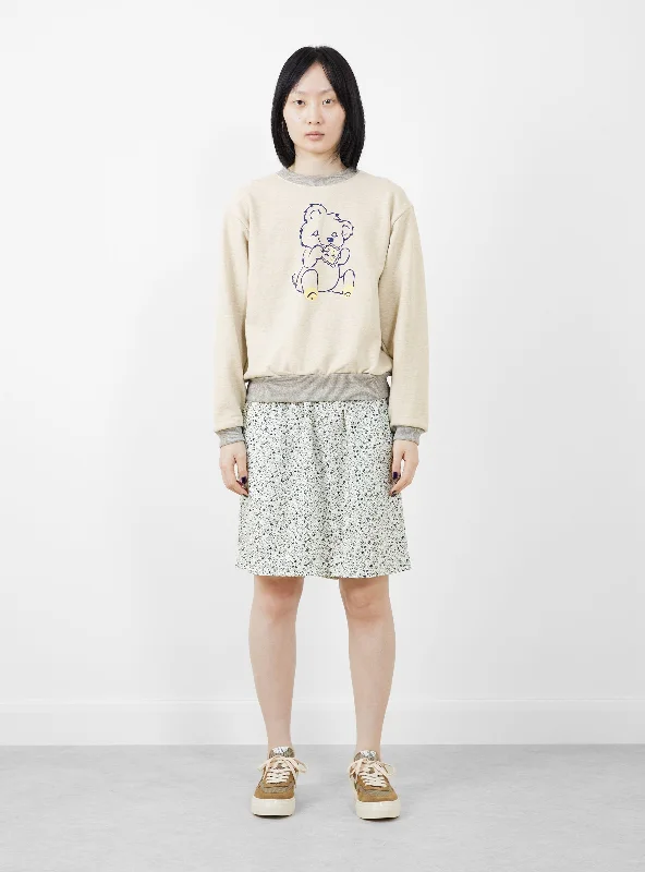 Friends and Family Sale Peckish Bear Crewneck Grey