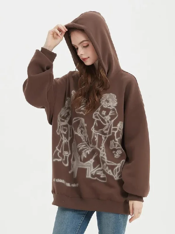 Markdowns Graphic Printed Hoodie