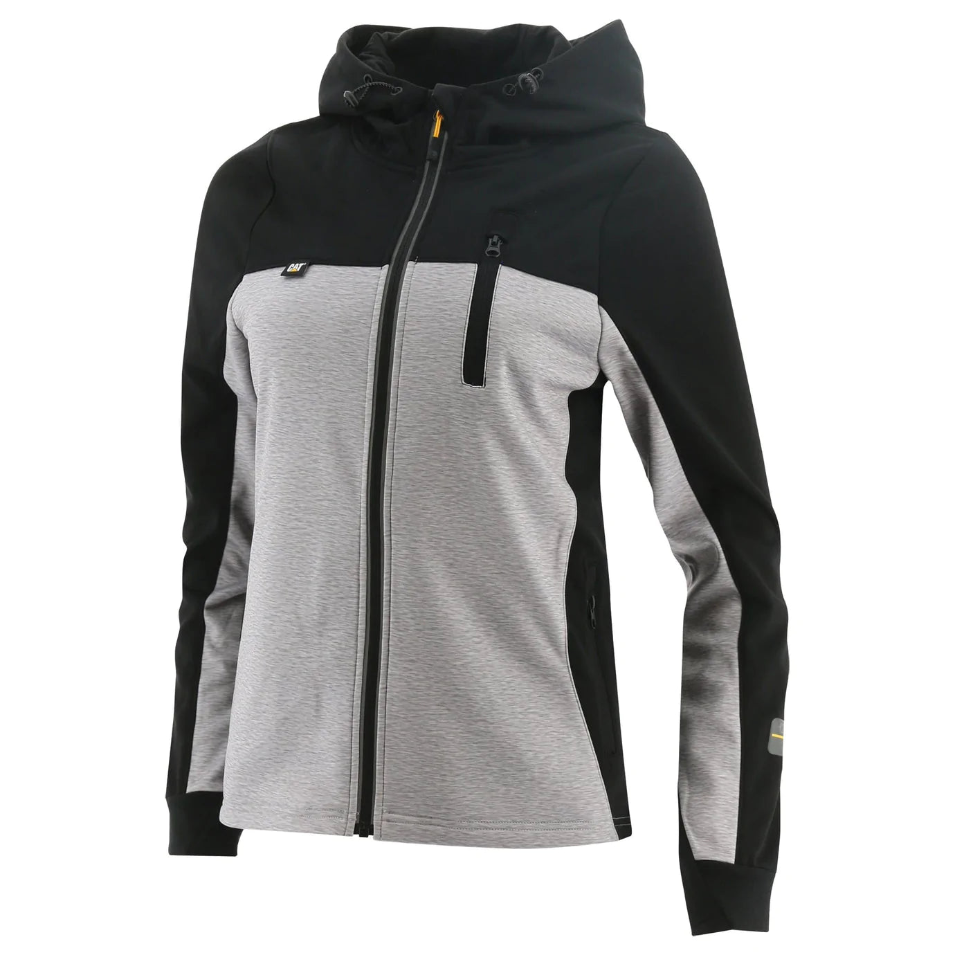 Incredible Offers CAT WOMEN'S H20 ZIP UP HOODIE BLACK 1910139