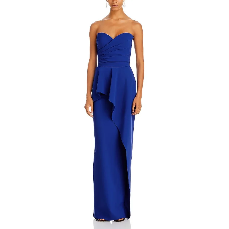 Special Savings Chiara Boni Womens Pleated Padded Bra Evening Dress
