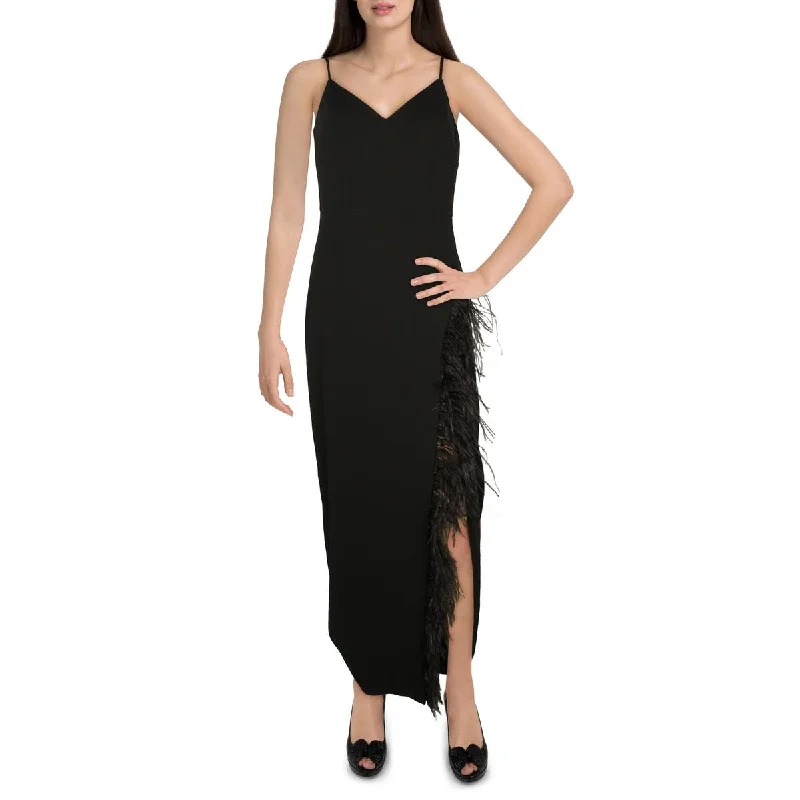 Big Discounts Aqua Womens Formal V-Neck Evening Dress