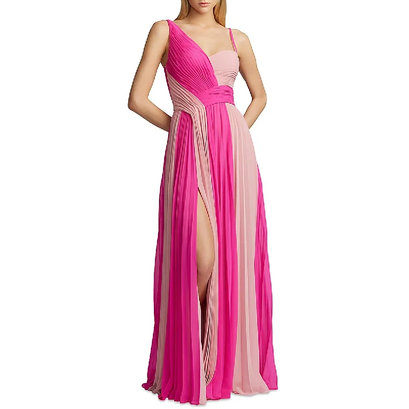 Closeout Sale Zac Posen Womens Maxi Tw Tone Evening Dress