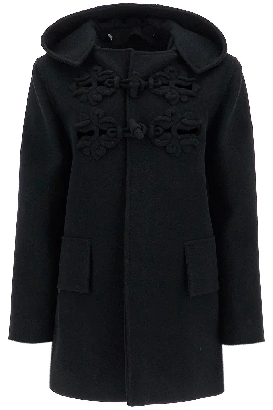 One-DAY Sale 'montgomery With Embroid  - Black