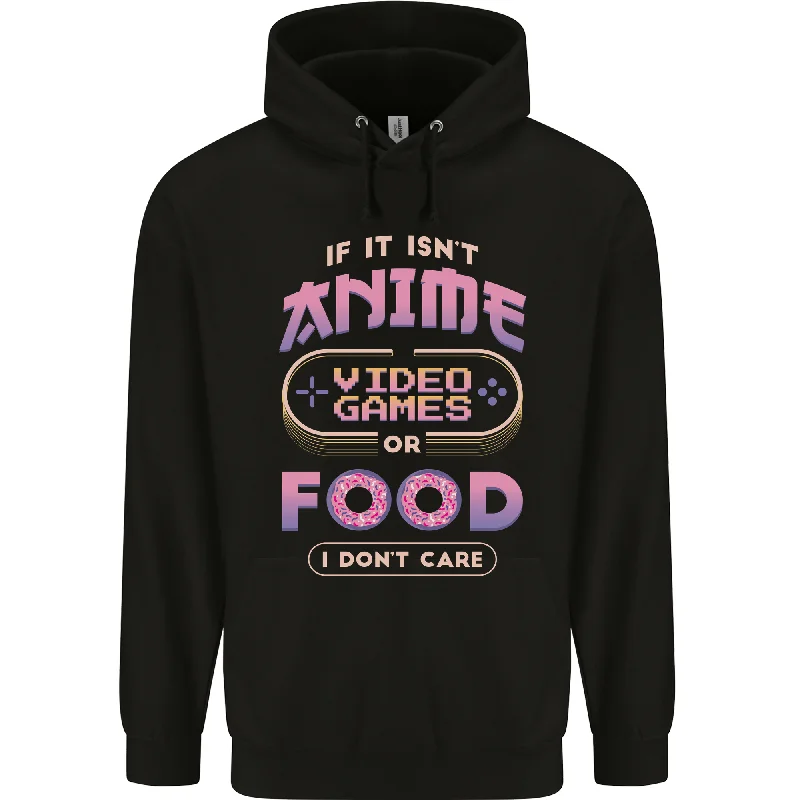 YEAR-End Sale If it Isn't Anime Video Games or Food Funny Mens 80% Cotton Hoodie
