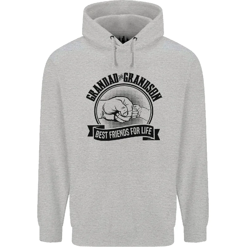 Reduced Prices Grandad & Grandson Grandparents Day Mens 80% Cotton Hoodie