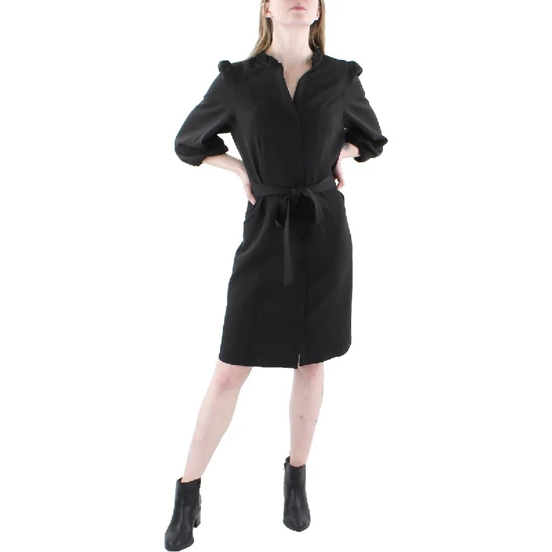 Price Reduction Nanette Nanette Lepore Womens Puff Sleeve Above Knee Shirtdress