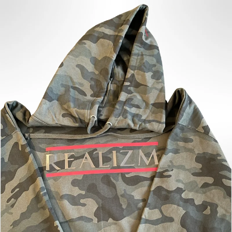 Early Access OG REALIZM Design Green Camo Hoodie