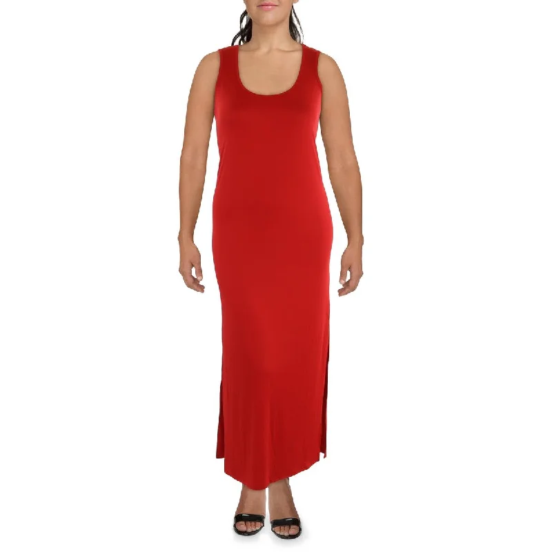 Blowout Sale Jolie & Joy by FCT With Love Womens Plus Tea Length Sleeveless Maxi Dress