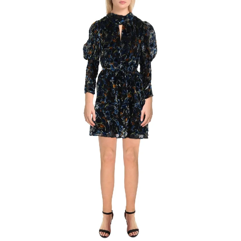 Price Break French Connection Womens Special Occasion Mini Shift Dress