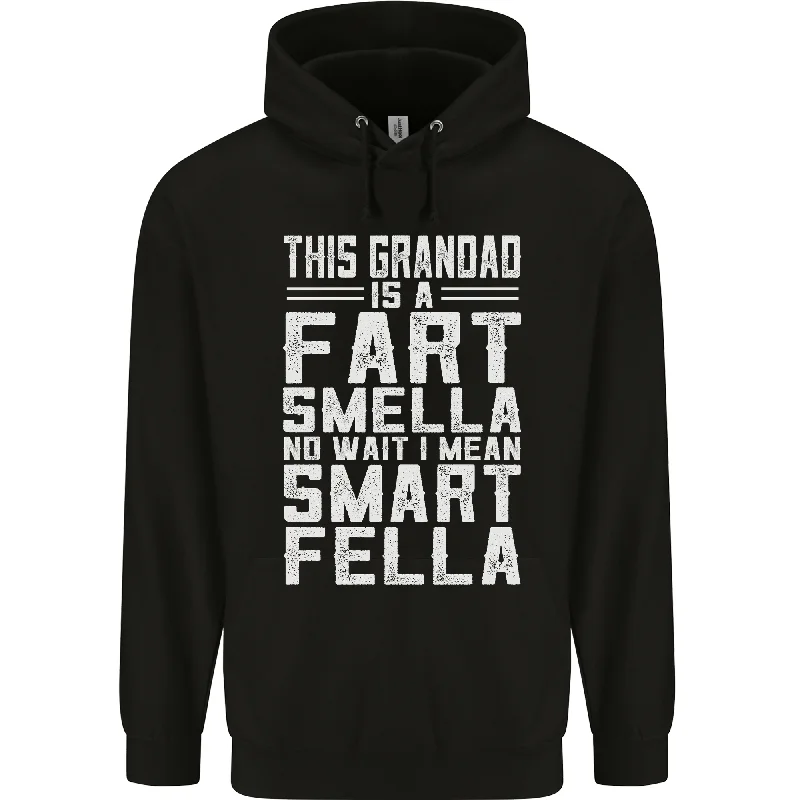 Steals and Deals Grandad Is a Fart Smella Funny Fathers Day Mens 80% Cotton Hoodie