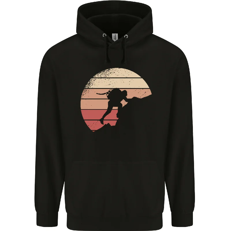 Mega Deal Rock Climber Climbing Mountaineering Mens 80% Cotton Hoodie
