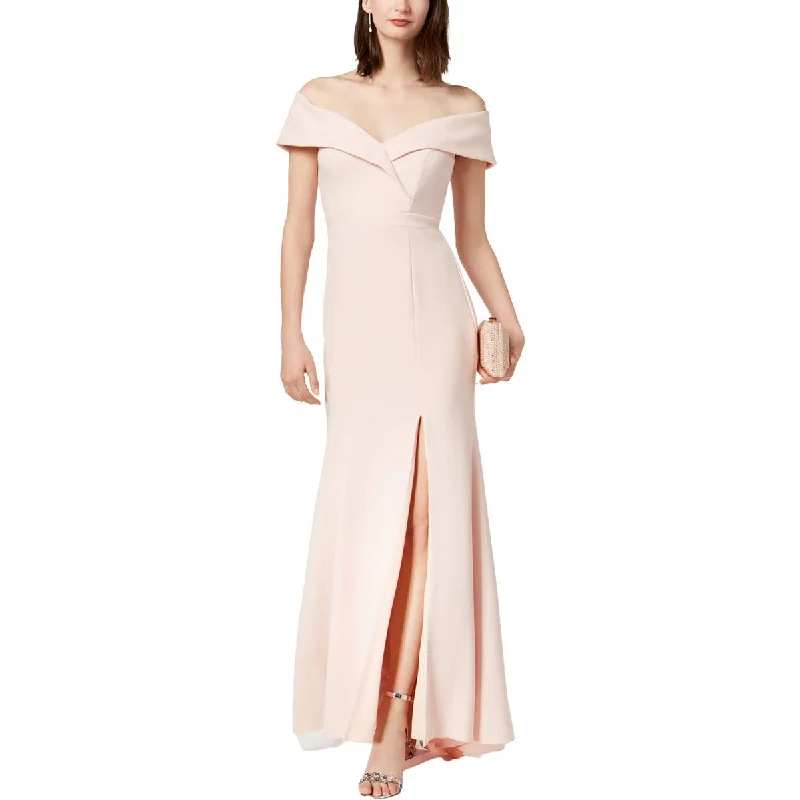 Instant Discount Xscape Womens Off-The-Shoulder Long Evening Dress