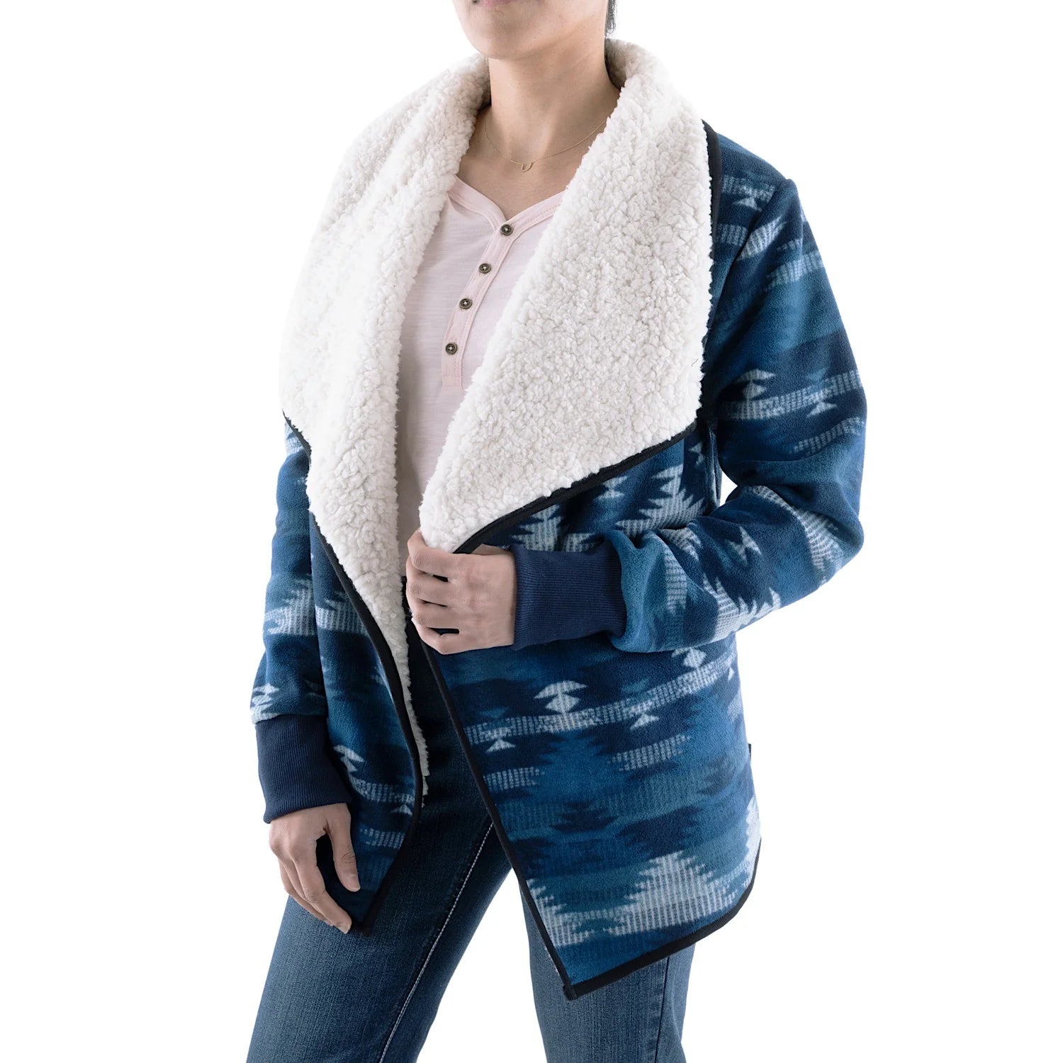 Lowest Prices Pure Western Womens Canyon Waterfall Jacket - Blue/Multi