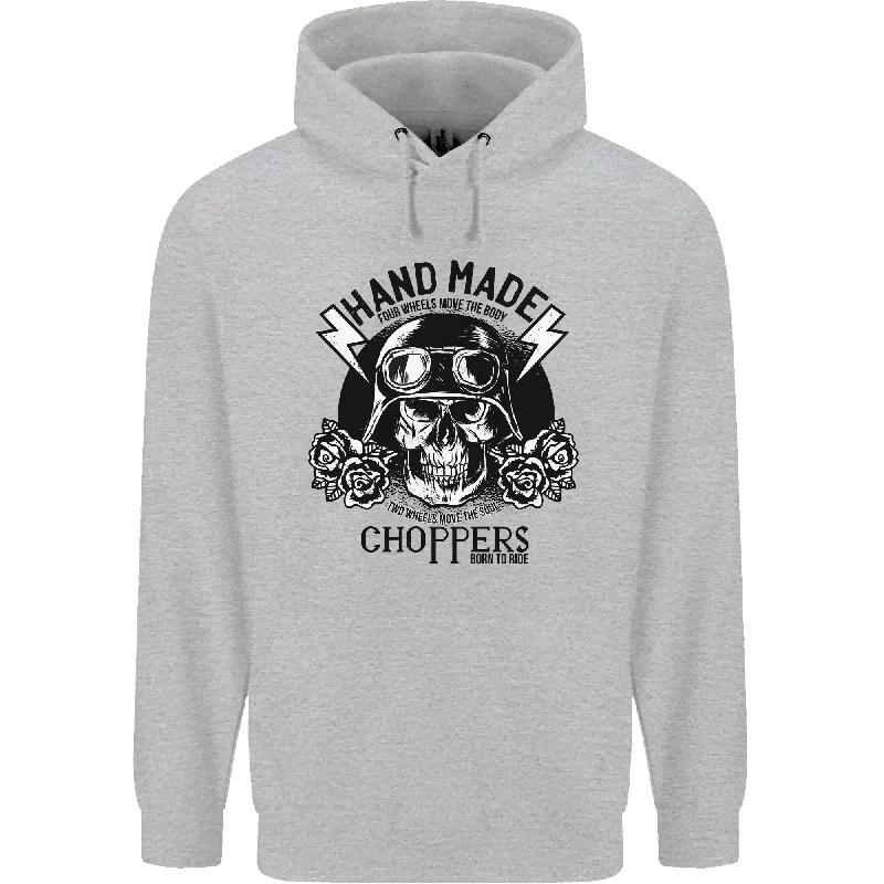 Must-Have Deals Handmade Choppers Biker Motorcycle Bike Mens 80% Cotton Hoodie