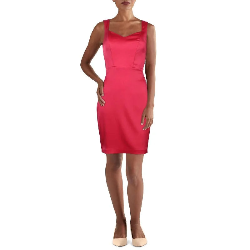 Best Bargains Marciano Womens Sweetheart Neck Above Knee Sheath Dress