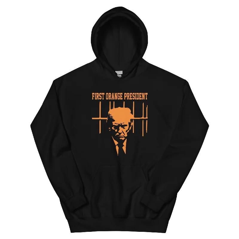 Flash Sale First Orange President Unisex Hoodie