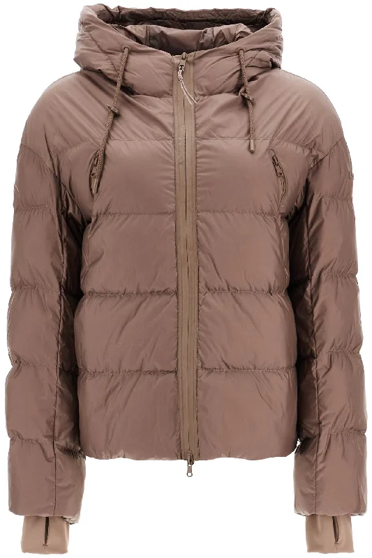 Exclusive Savings Short Down Jacket With Hood 'c  - Brown