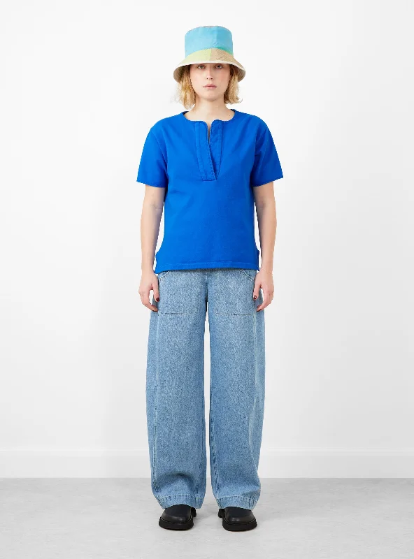 Blowout Sale Henley Top Royal