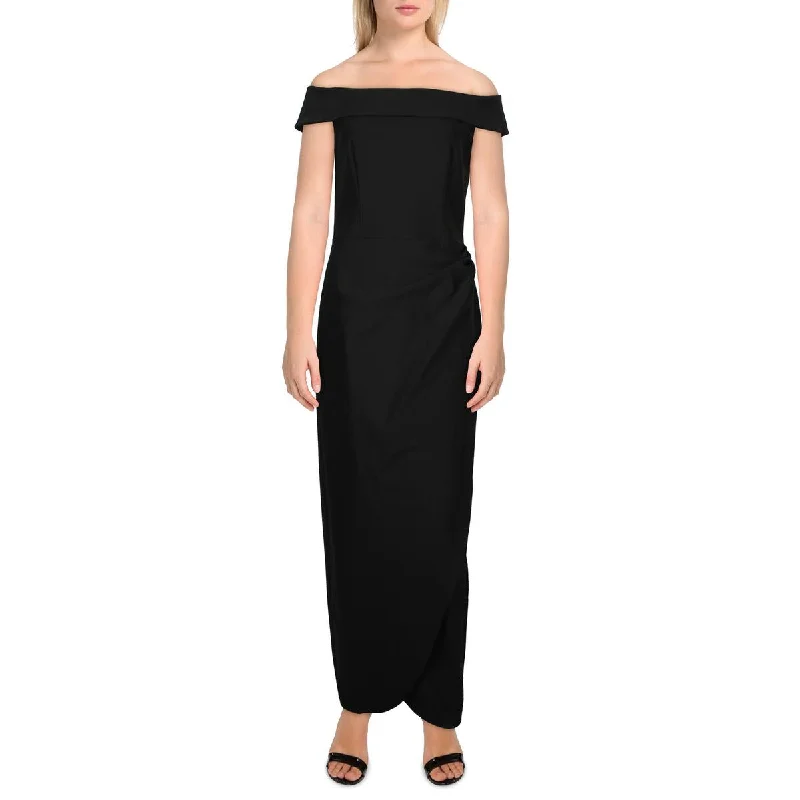 Great Deals Alex Evenings Womens Plus Stretch Midi Evening Dress
