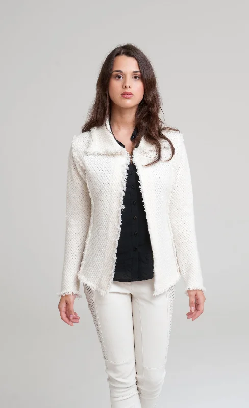 Savings Spectacular Classic COCO Jacket - Winter White