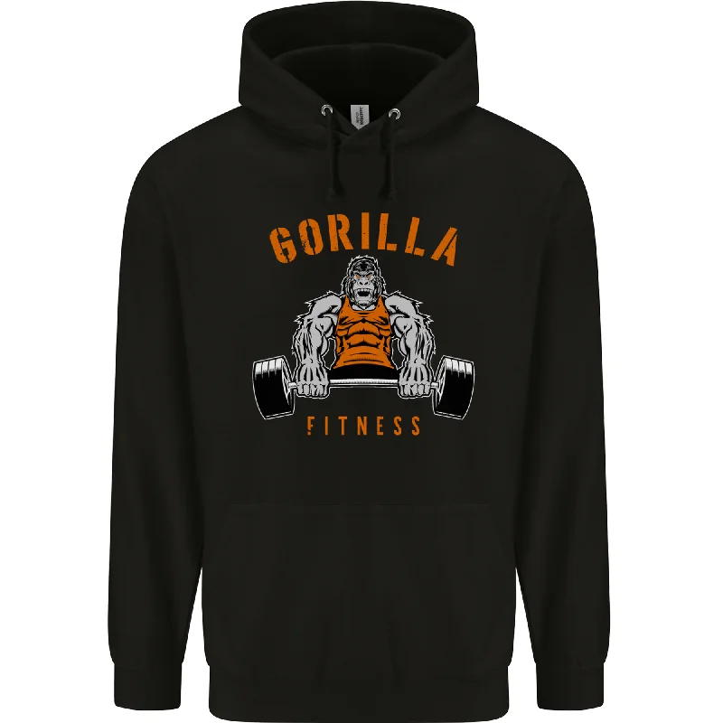 Reduced Prices Gym Gorilla Fitness Bodybuilding Training Mens 80% Cotton Hoodie