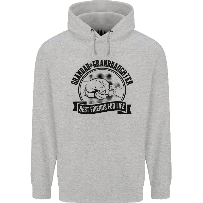 Price Rollback Grandad & Granddaughter Grandparents Day Mens 80% Cotton Hoodie