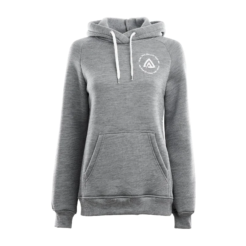 Customer Appreciation Sale Woman's Hoodie FleeceWool gray melange