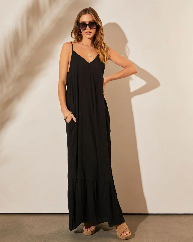 Lowest Prices Kimonie Pocketed Maxi Dress