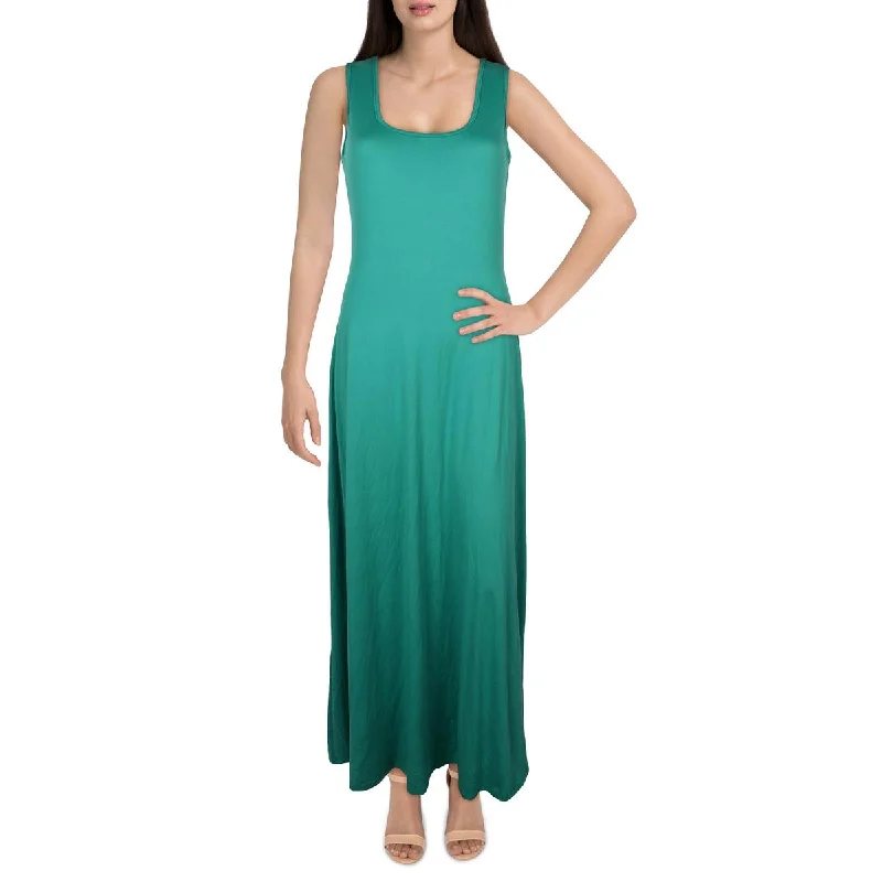 Super Sale 24seven Comfort Apparel Womens Full Length Stretch Maxi Dress