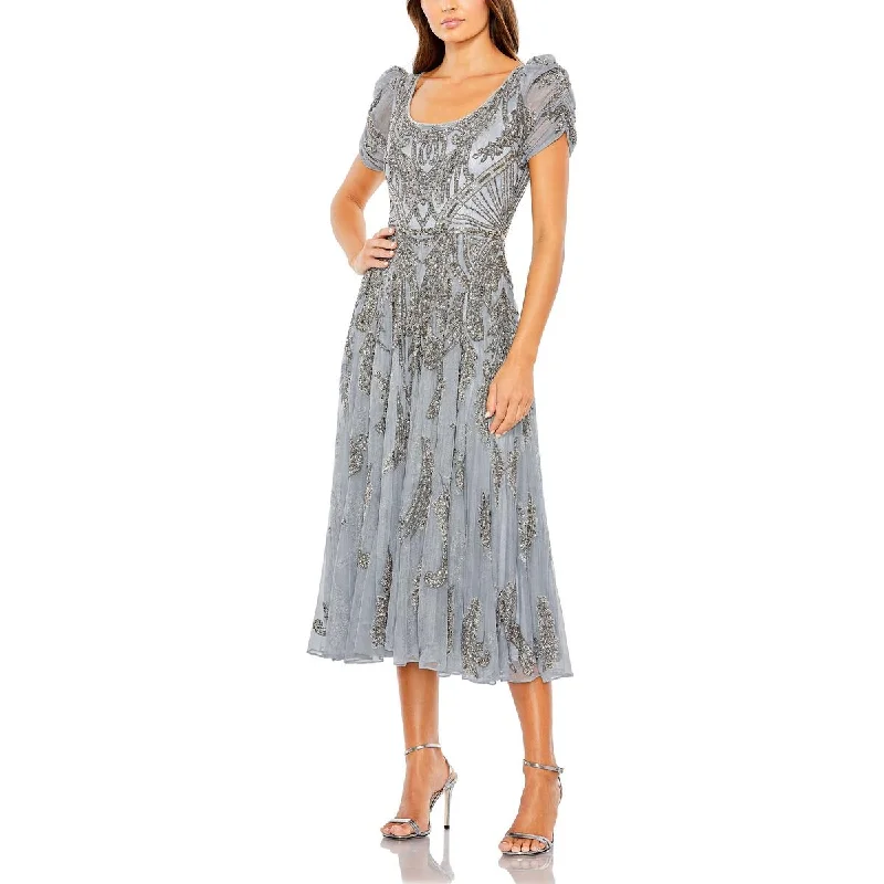 Special Savings Mac Duggal Womens Embellished Midi Cocktail And Party Dress