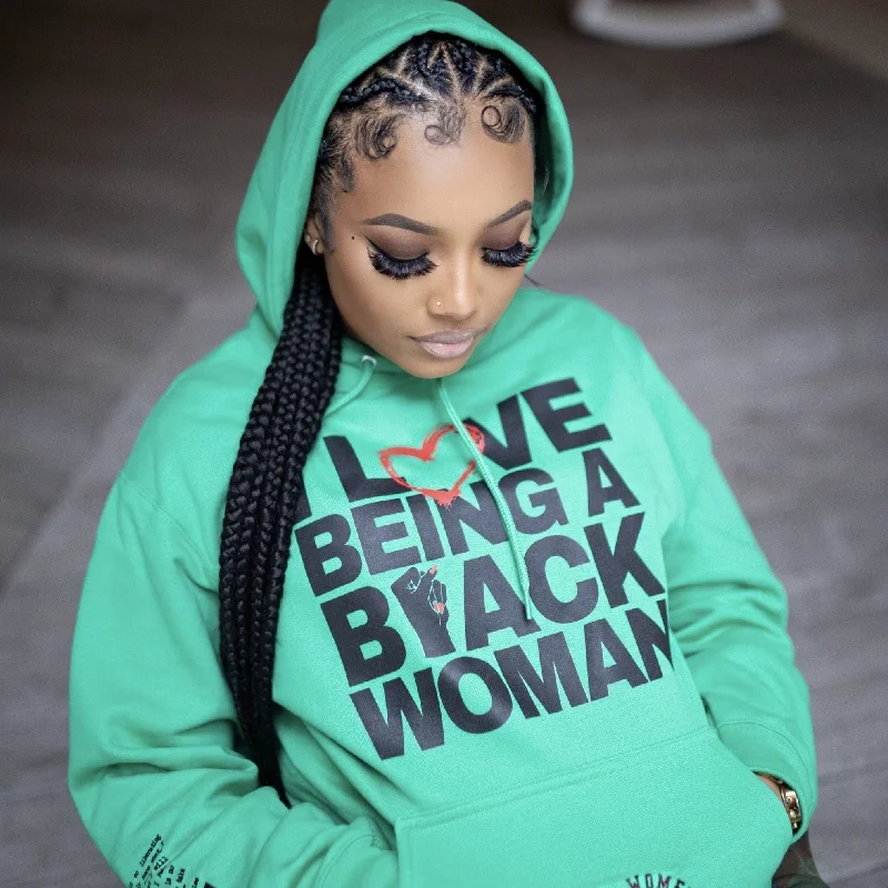 Quick Sale I Love Being a Black Woman Hoodie (Unisex)