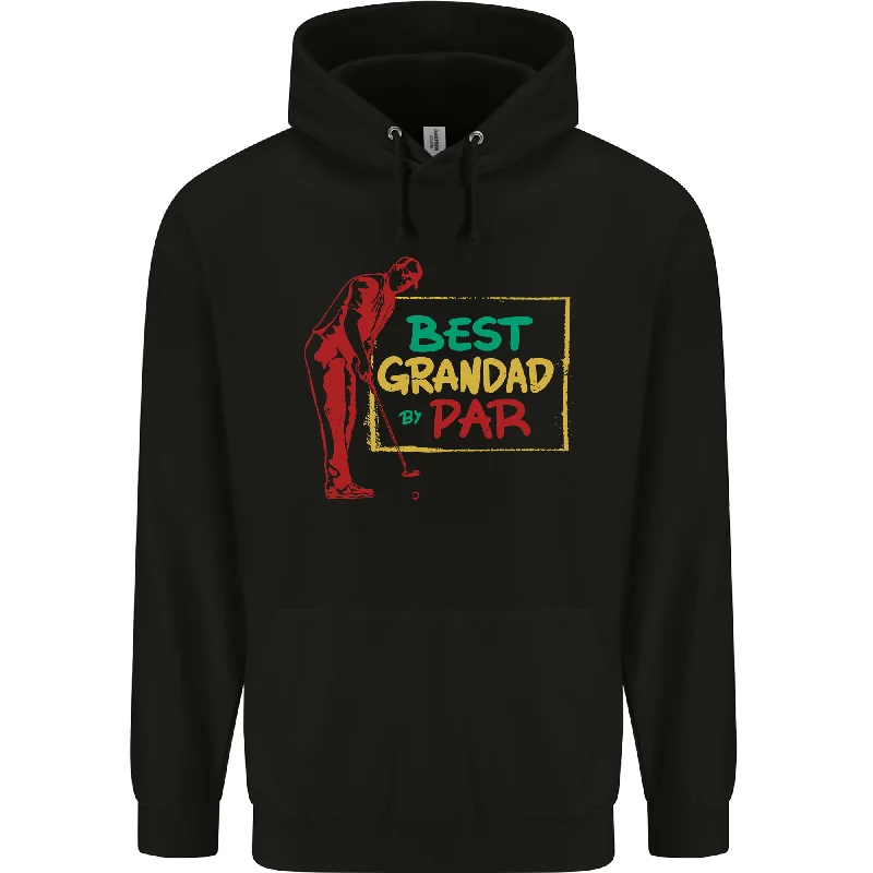 Unmissable Offer Grandparents Day Best Grandad By Par Mens 80% Cotton Hoodie
