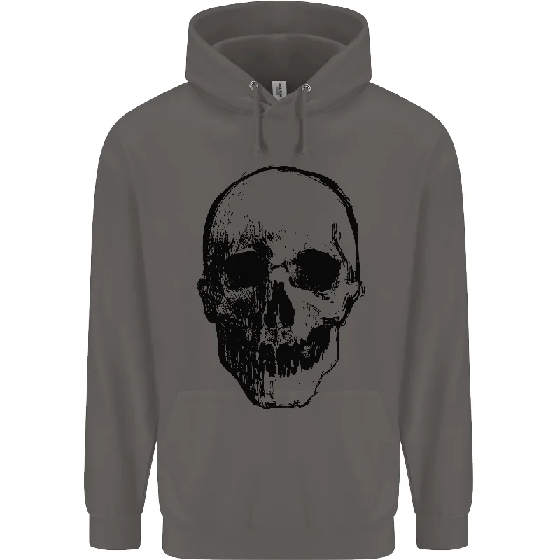 Lowest Price Human Skull Mens 80% Cotton Hoodie