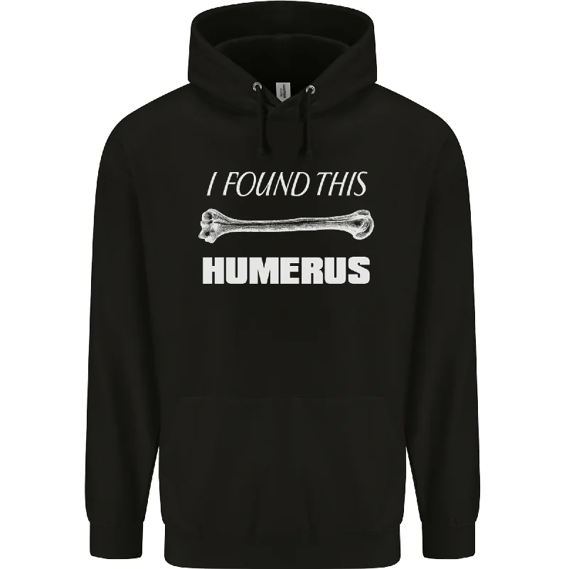Price Reduction I Found This Humerus Funny Slogan Mens 80% Cotton Hoodie