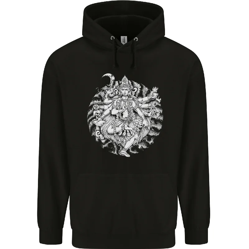 Weekend Deal Goddess Shiva Hindu God Hinduism Religion Mens 80% Cotton Hoodie