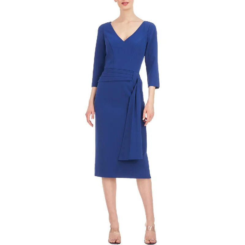 Now or Never Kay Unger New York Womens Ryder V-Neck Knee-Length Cocktail And Party Dress Now or Never Kay Unger New York Womens Ryder V-Neck Knee-Length Cocktail And Party Dress