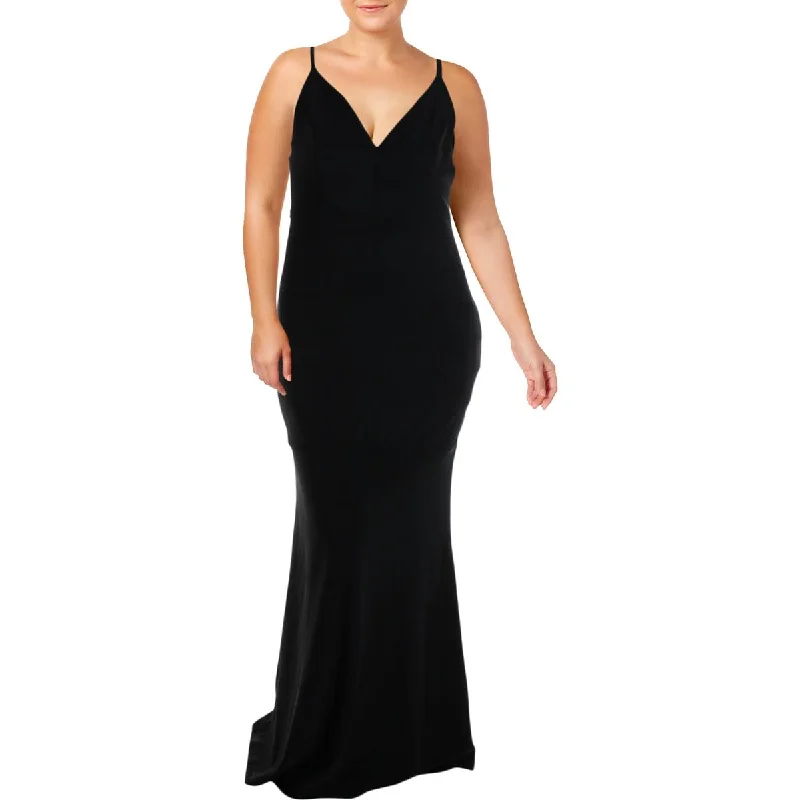 The Best Prices Emerald Sundae Womens Lace Inset Racerback Evening Dress