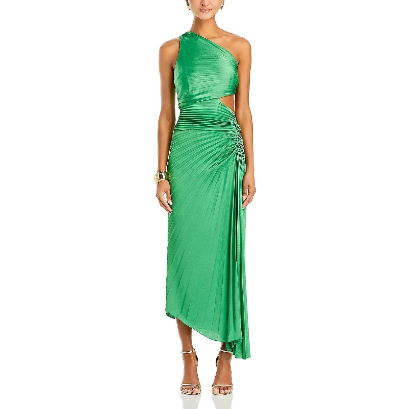 Must-Have Deals A.L.C. Womens Tea Length Pleated Maxi Dress