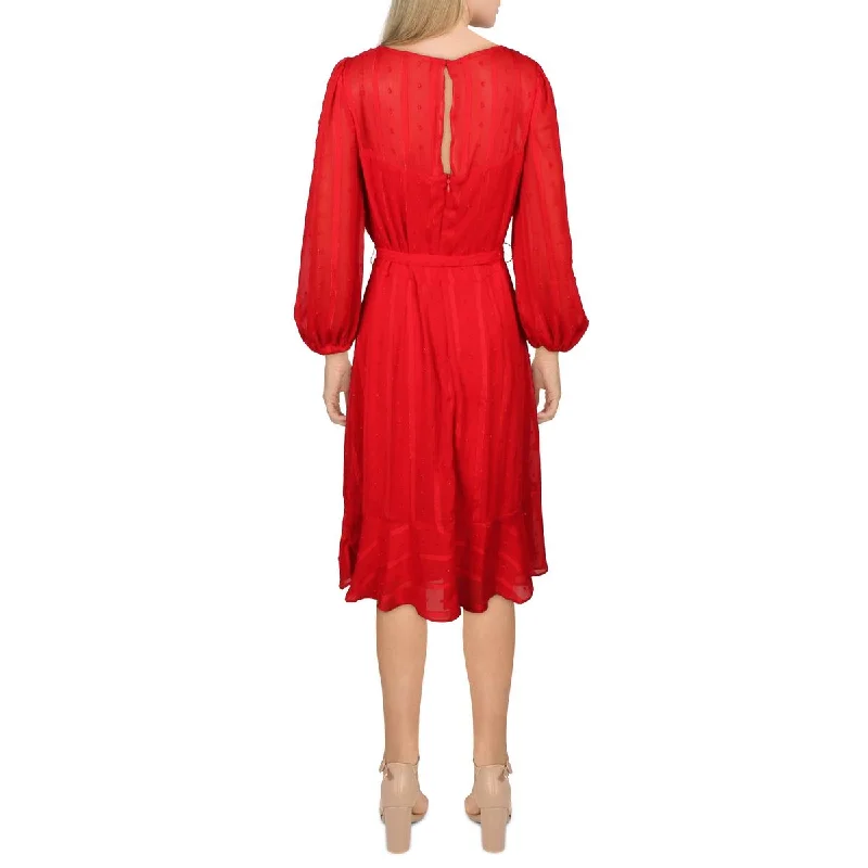 Closeout DKNY Womens Metallic Mini Cocktail And Party Dress