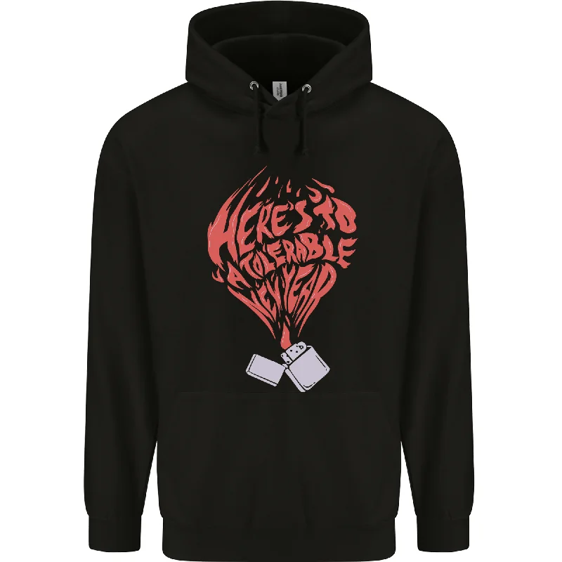 Super Savings Here's to a Tolerable New Year Cigarette Lighter Mens 80% Cotton Hoodie Super Savings Here's to a Tolerable New Year Cigarette Lighter Mens 80% Cotton Hoodie