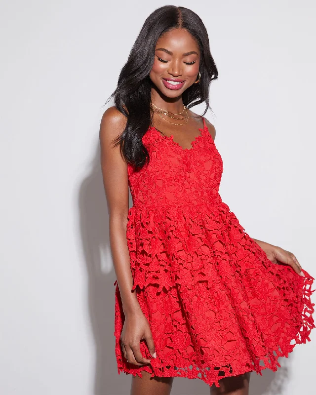 Unbeatable Prices Alaina Embroidered Mini Dress