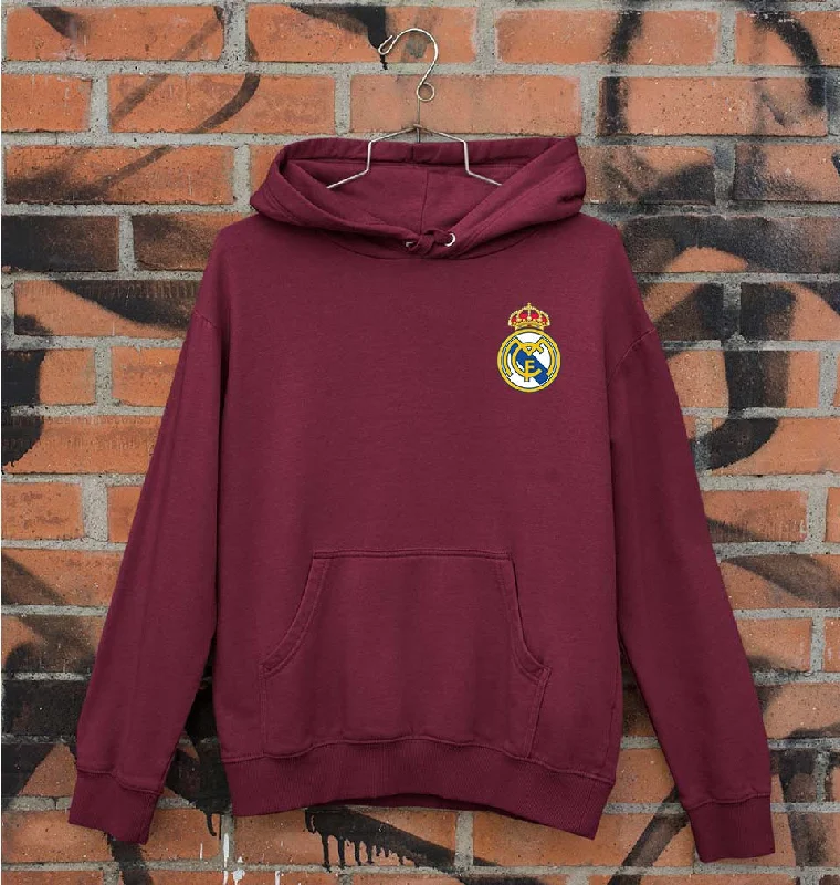Flash Sale Real Madrid Logo Unisex Hoodie for Men/Women
