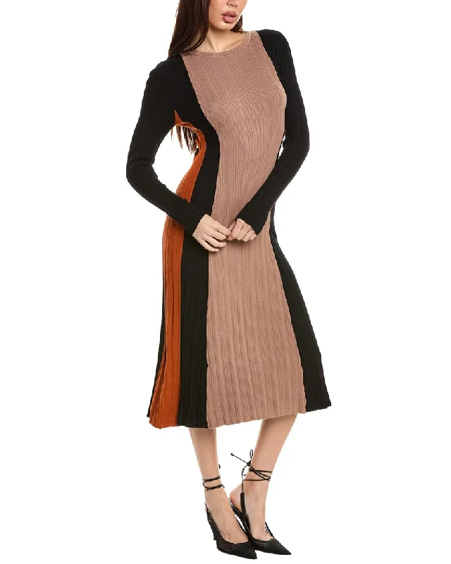 Hurry In T Tahari Colorblocked Dress