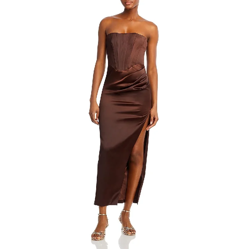 Bargain Prices Bardot Womens Satin Midi Dress