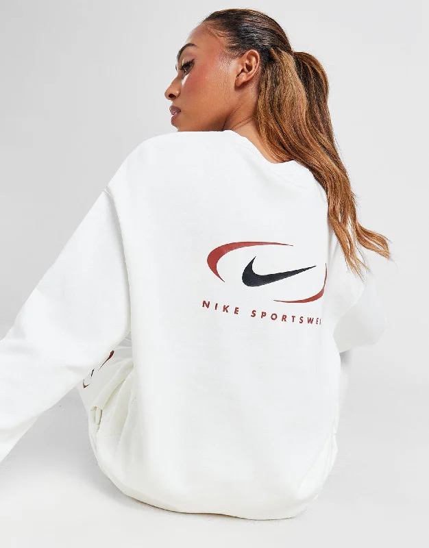 Price Meltdown סווטשירט אוברסייז Swoosh Life Phoenix Fleece | נשים