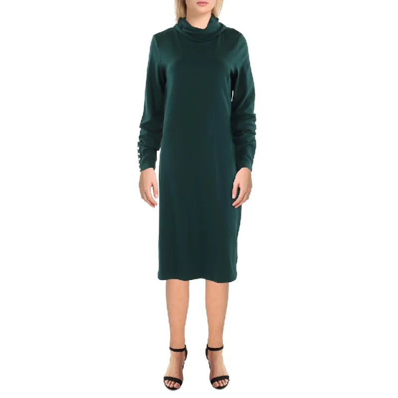 Overstock Sale Lauren Ralph Lauren Womens Knit Turtleneck Sweaterdress