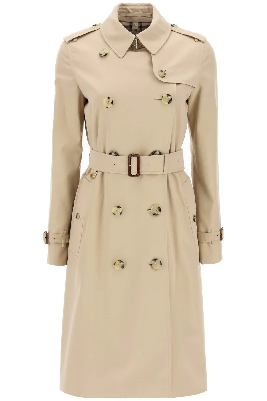 Clearance Items Long Kensington Heritage Trench Coat  - Beige